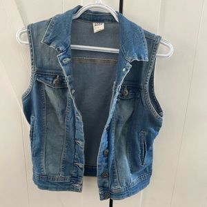 Denim vest
